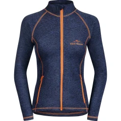 Fjord Nansen Bielizna|Bluzy|Bluza HASVIK GOLF WOMEN navy melange