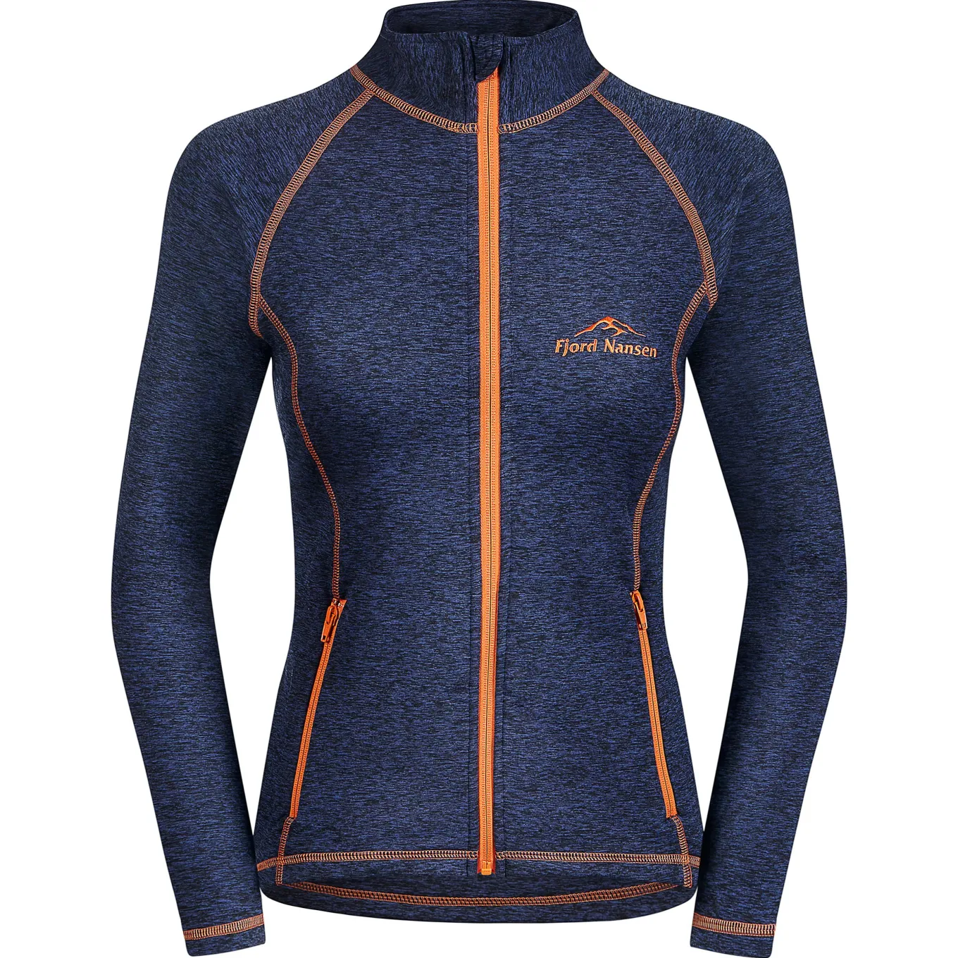 Fjord Nansen Bielizna|Bluzy|Bluza HASVIK GOLF WOMEN navy melange