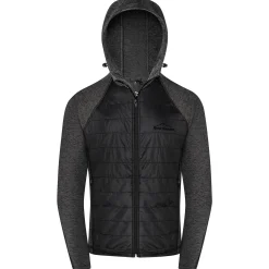 Fjord Nansen Bluzy|Bluza HASVIK WIND MEN black/graphite melange