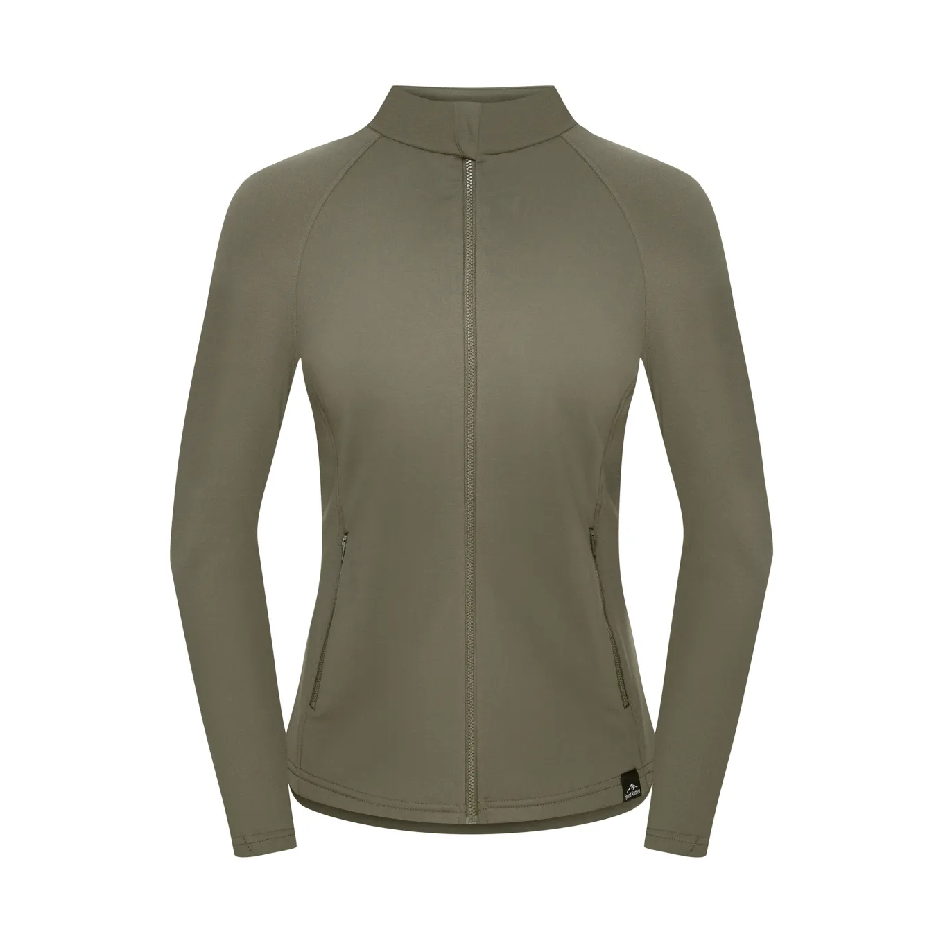 Fjord Nansen Bluzy|Bluza VIK FULL ZIP WOMEN forest olive