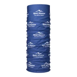 Fjord Nansen Szaliki, Chusty, Opaski, Kominiarki|Chusta wielofunkcyjna HEADGEAR 8w1 logo print navy