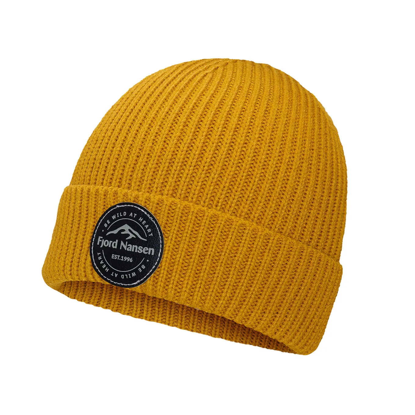 Fjord Nansen Czapki Zimowe|Czapka LEGACY BEANIE mustard