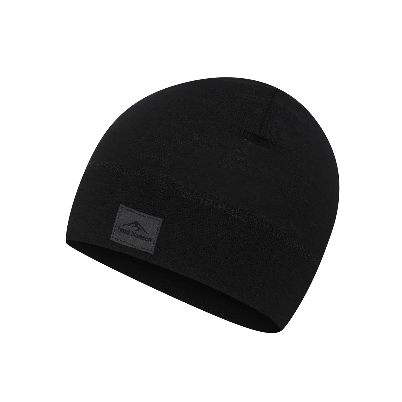 Fjord Nansen Czapki Zimowe|Czapki Letnie|Czapka LIGHT MERINOULL BEANIE black