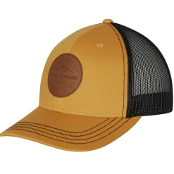 Fjord Nansen Czapki Letnie|Czapka z daszkiem TRUCKER CAP LEGACY PATCH mustard/black