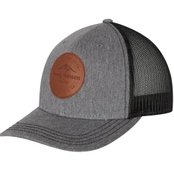 Fjord Nansen Czapki Letnie|Czapka z daszkiem TRUCKER CAP LEGACY PATCH grey melange grey/melange