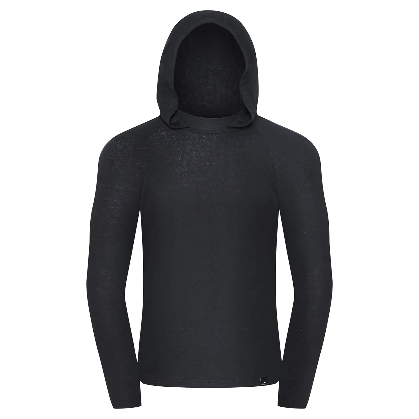 Fjord Nansen Bielizna|Bluzy|Koszulka CHILO HOODED LONGSLEEVE MEN rock grey