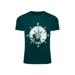Fjord Nansen Koszulki|Koszulka KJERAG MEN petroleum blue