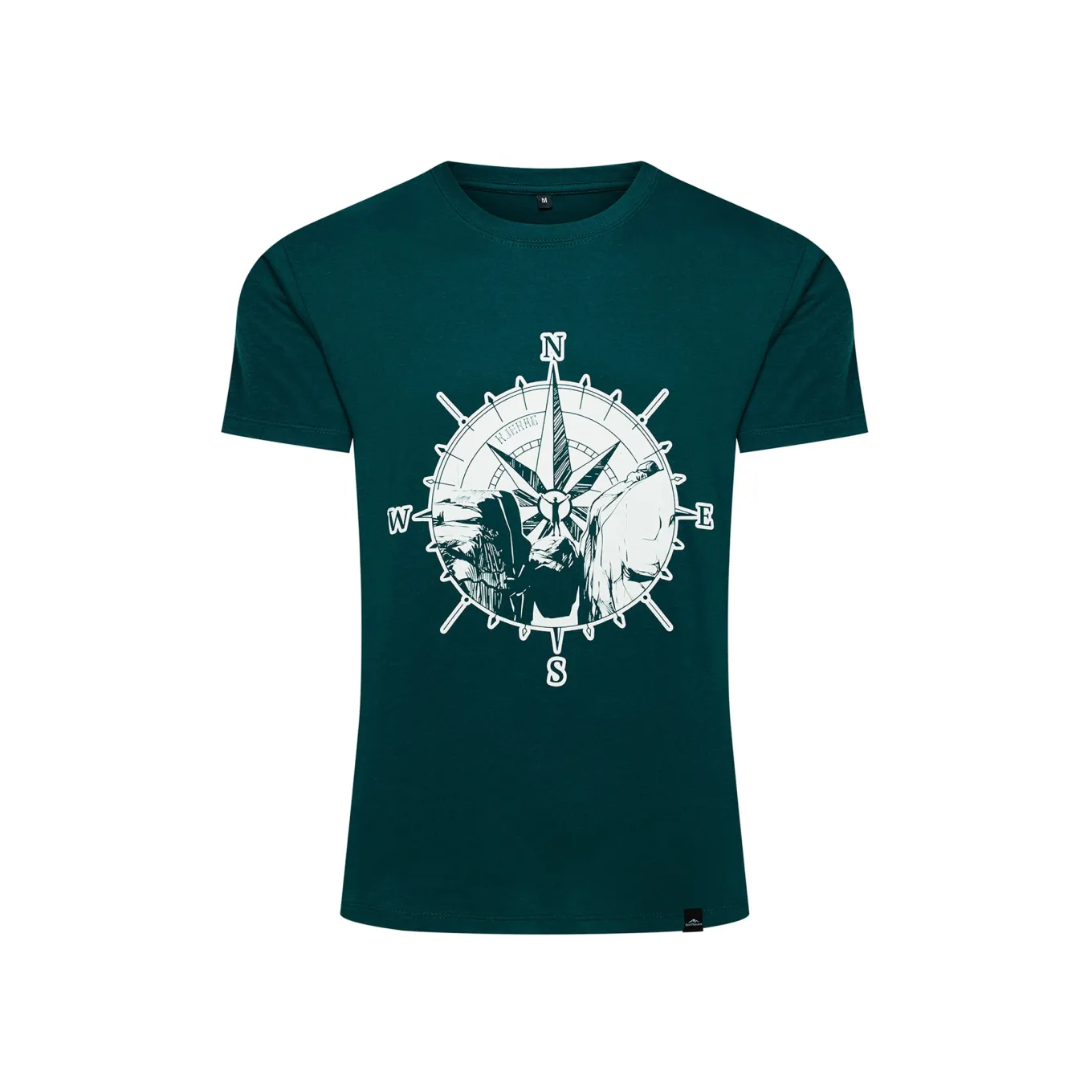 Fjord Nansen Koszulki|Koszulka KJERAG MEN petroleum blue