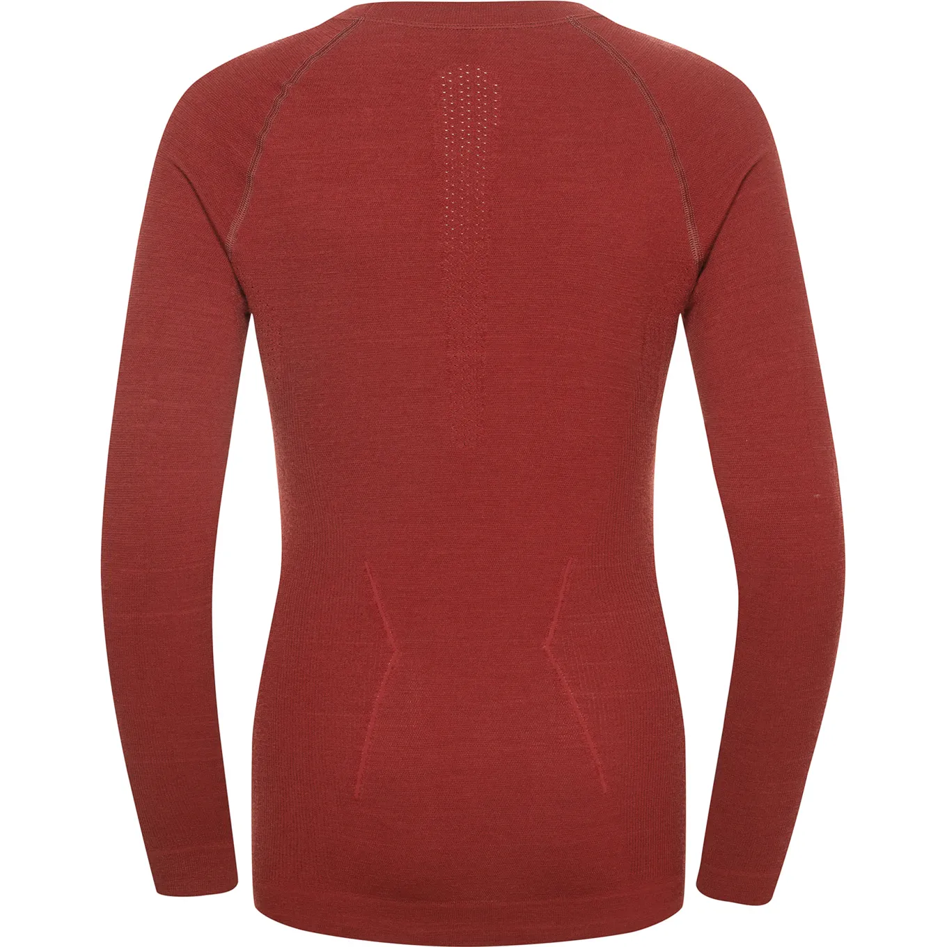 Fjord Nansen Bielizna|Koszulka OXIVA MERINO LONGSLEEVE WOMEN oaky red