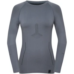 Fjord Nansen Koszulki|Bielizna|Koszulka RIFFE LONGSLEEVE WOMEN essential grey