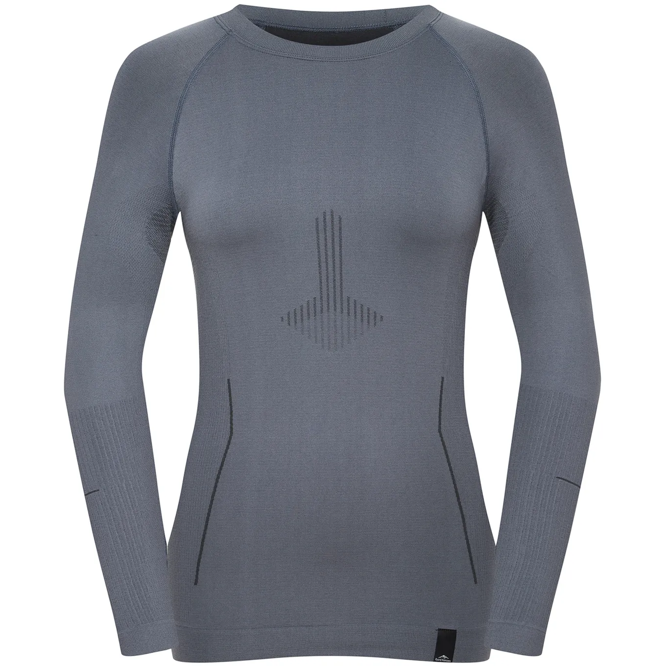 Fjord Nansen Koszulki|Bielizna|Koszulka RIFFE LONGSLEEVE WOMEN essential grey
