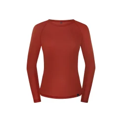 Fjord Nansen Koszulki|Bielizna|Koszulka RIX LONGSLEEVE WOMEN oaky red