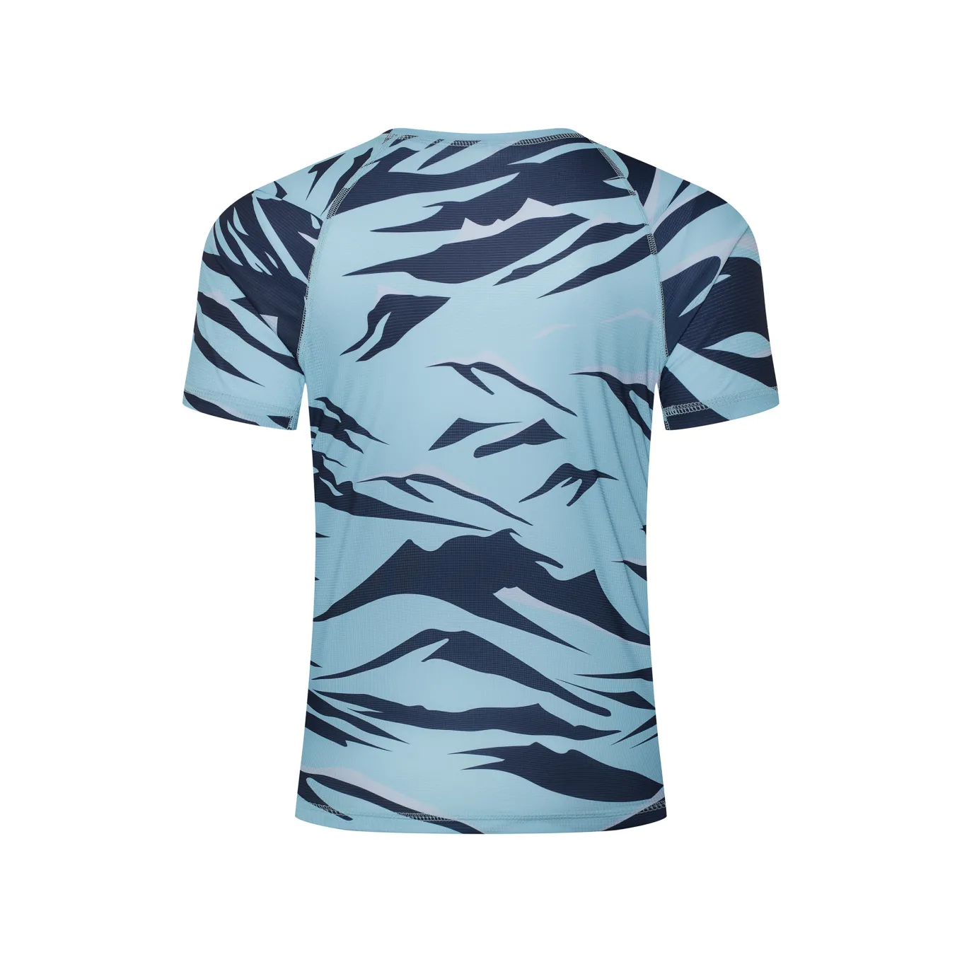 Fjord Nansen Koszulki|Bielizna|Koszulka RIX PRINT T-SHIRT MEN mountin & wave blue