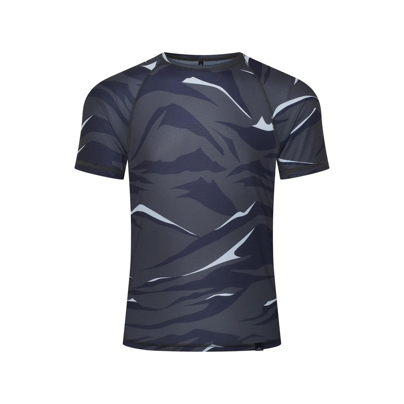 Fjord Nansen Koszulki|Bielizna|Koszulka RIX PRINT T-SHIRT MEN mountin & wave olive