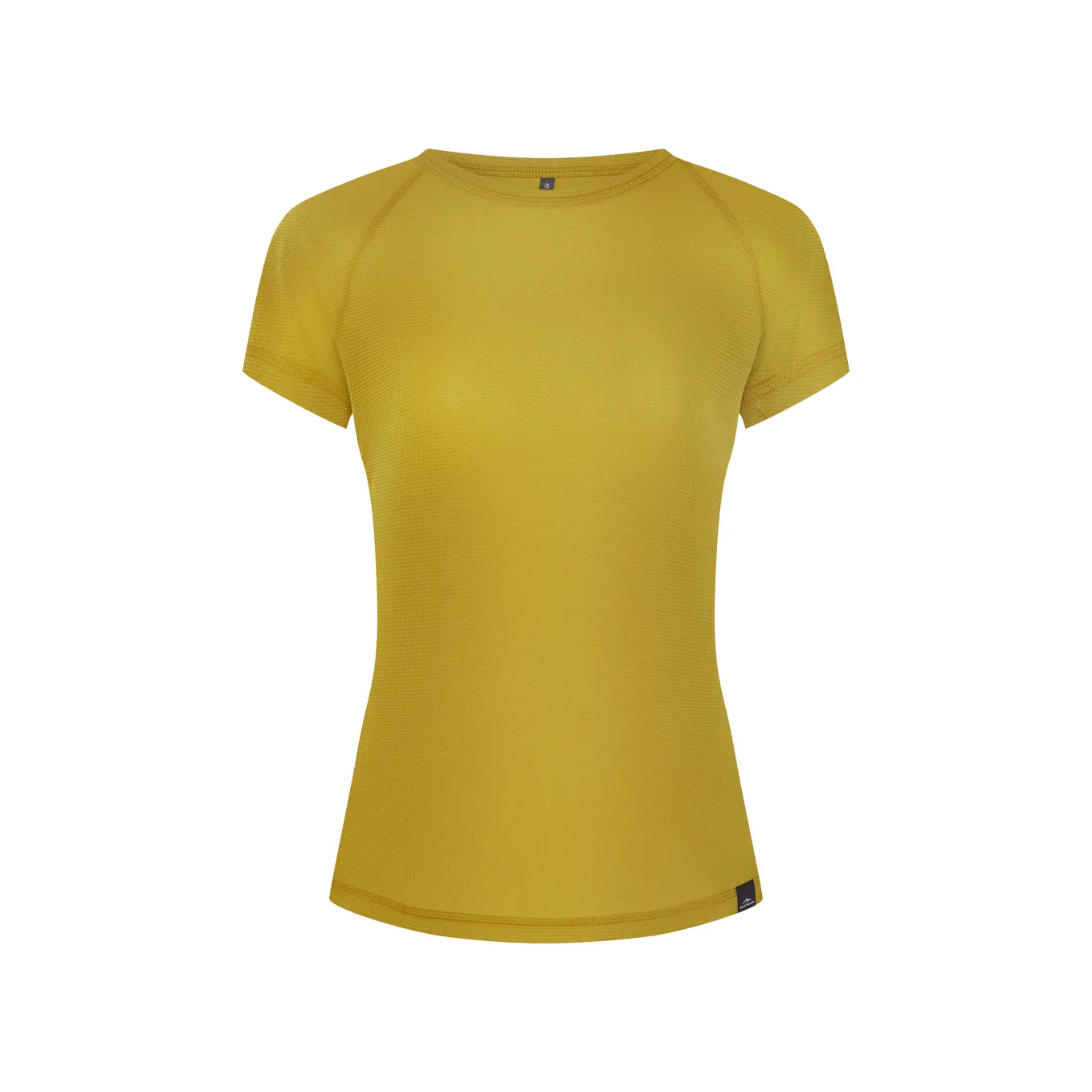Fjord Nansen Koszulki|Bielizna|Koszulka RIX T-SHIRT WOMEN amber yellow