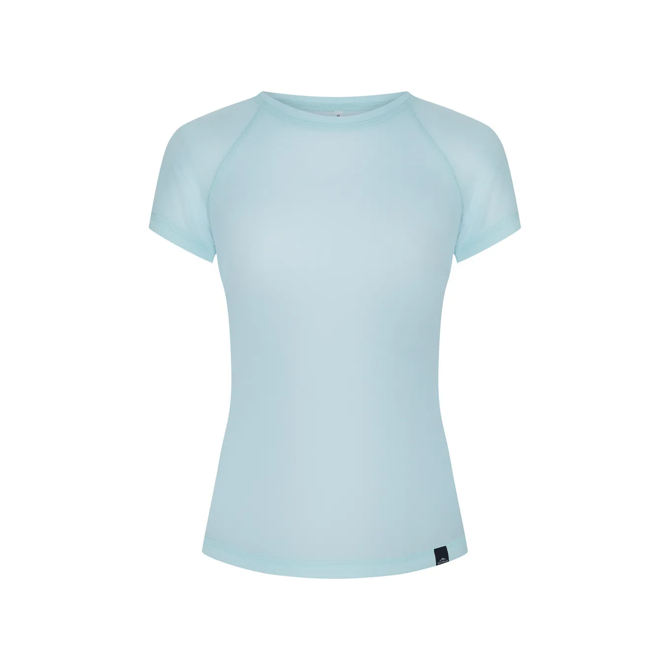 Fjord Nansen Koszulki|Bielizna|Koszulka RIX T-SHIRT WOMEN wavy blue