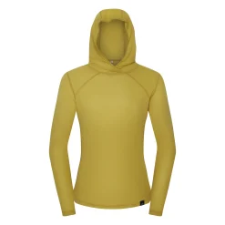 Fjord Nansen Bielizna|Koszulki|Koszulka RIX UNISEX HOODED amber yellow