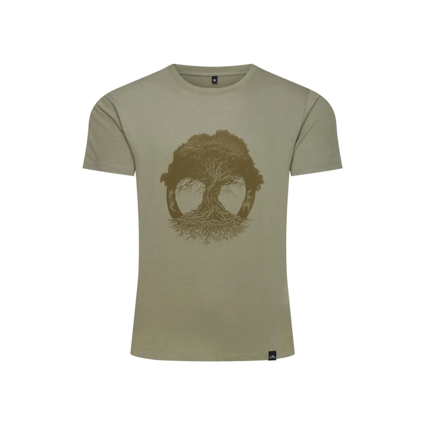 Fjord Nansen Koszulki|Koszulka YGGDRASIL 2.0 MEN khaki