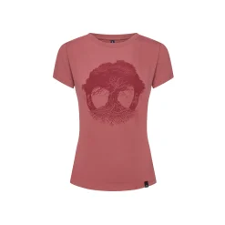 Fjord Nansen Koszulki|Koszulka YGGDRASIL WOMEN ancient pink