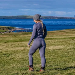 Fjord Nansen Bielizna|Leginsy RIFFE LEGGINGS WOMEN essential grey