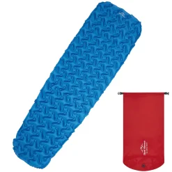 Fjord Nansen Materacyki|Materac z pompką TREKKER NG + PUMP SACK blue / red
