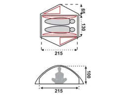 Fjord Nansen Outdoor|Namiot SIERRA II COMFORT / 3,6 kg