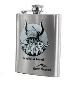 Fjord Nansen Termosy, Kubki|Piersiówka VILL VIKING HIP FLASK 0.2 l silver