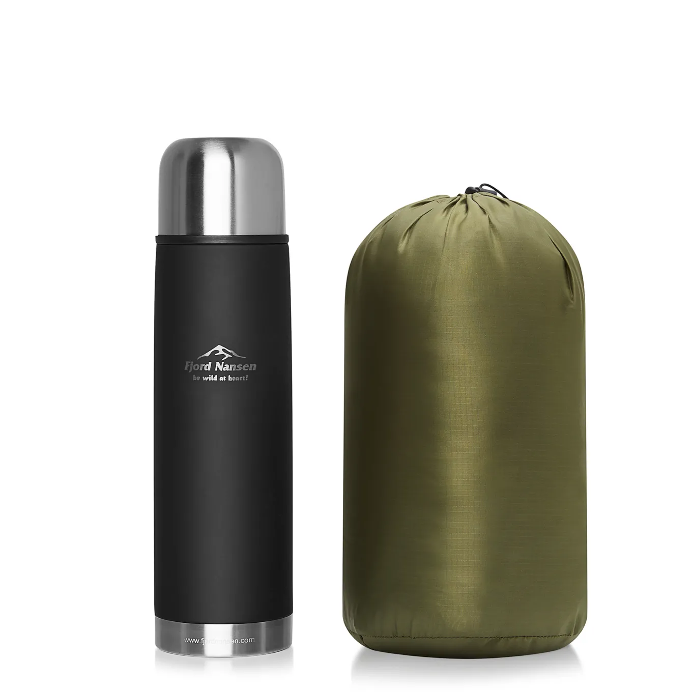 Fjord Nansen Inne|Śpiwór ARDAL XL RIGHT 10°C / 800g olive drab
