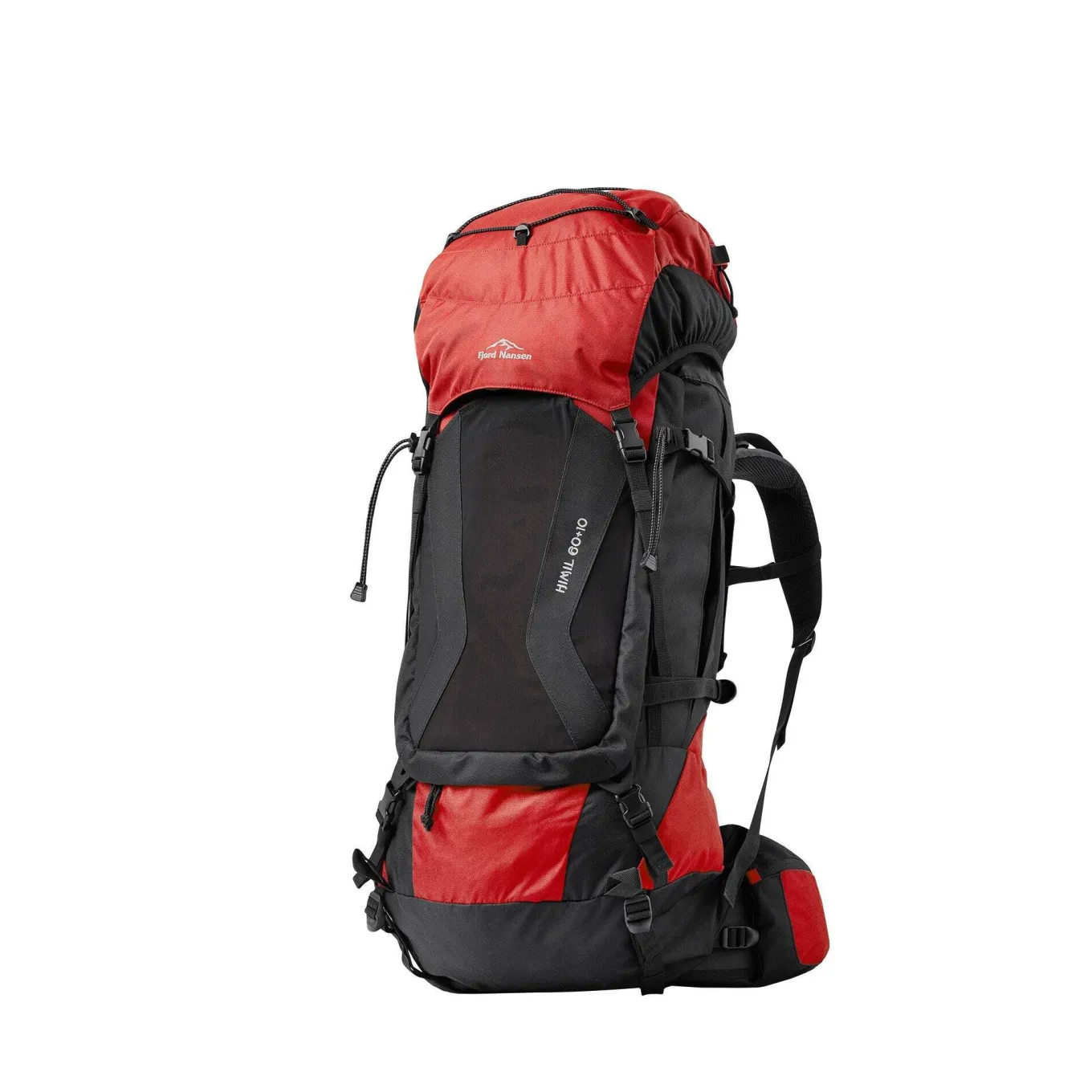 Fjord Nansen 50 Litrów|Plecak HIMIL 60+10 SOLID cherry / black
