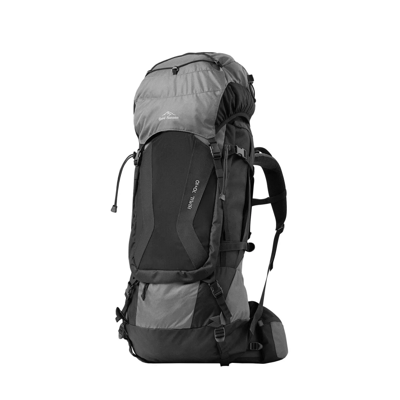 Fjord Nansen 50 Litrów|Plecak HIMIL 70+10 SOLID black/graphite
