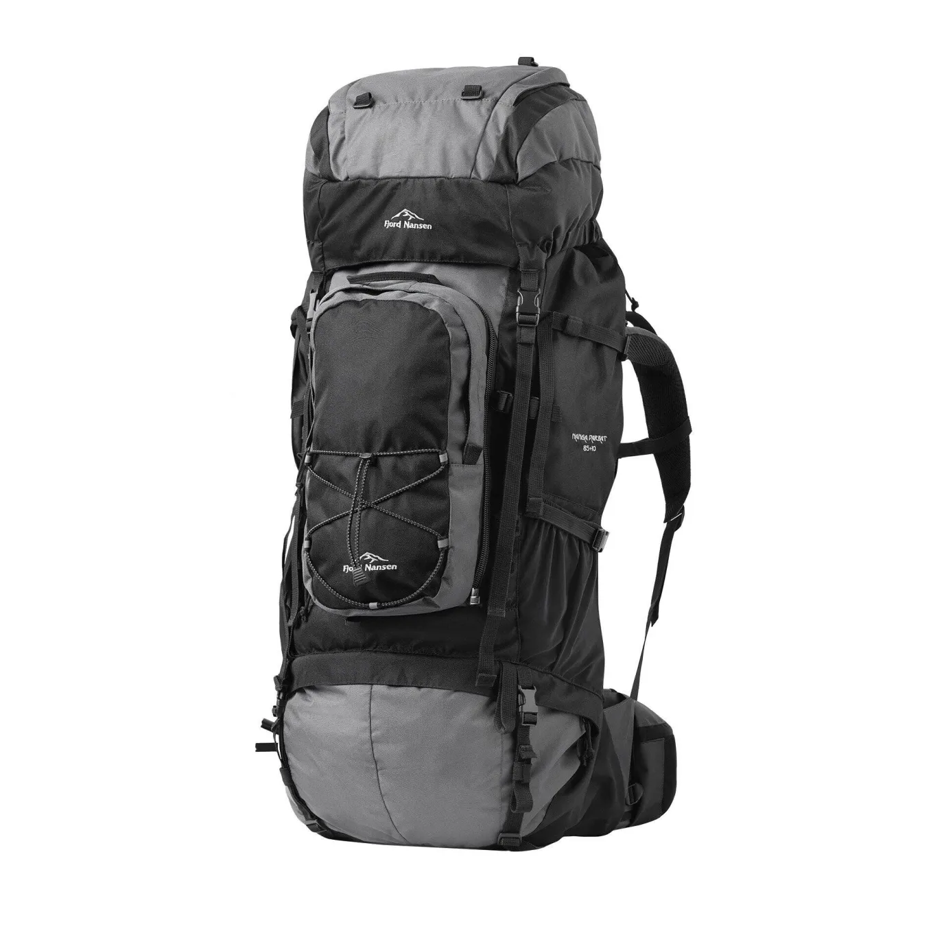 Fjord Nansen 50 Litrów|Plecak NANGA PARBAT 85+10 SOLID black/graphite