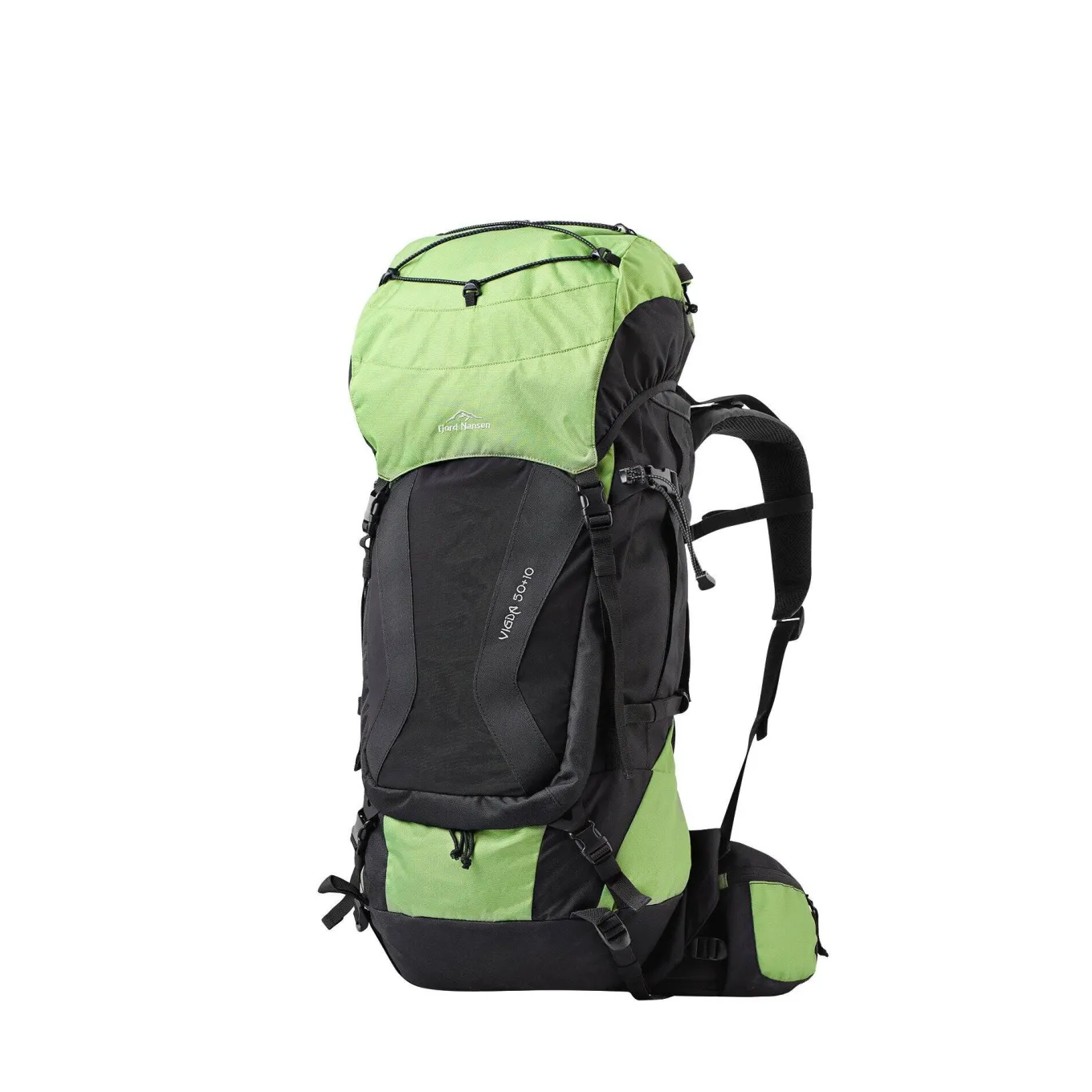 Fjord Nansen 50 Litrów|Plecak VIGDA 50+10 SOLID spring power/black