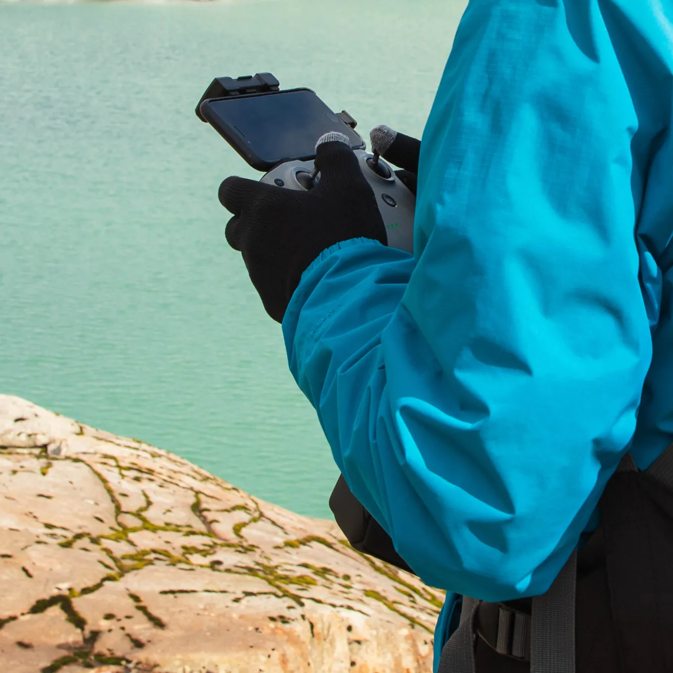 Fjord Nansen Rękawiczki|Rękawiczki AGIR WATERPROOF black