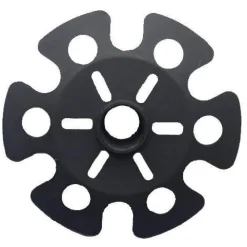 Fjord Nansen Akcesoria|Talerzyki śniegowe SNOWFLAKE 88 mm black