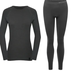Fjord Nansen Bielizna|Zestaw bielizny OXIVA MERINO WOMEN oaky red