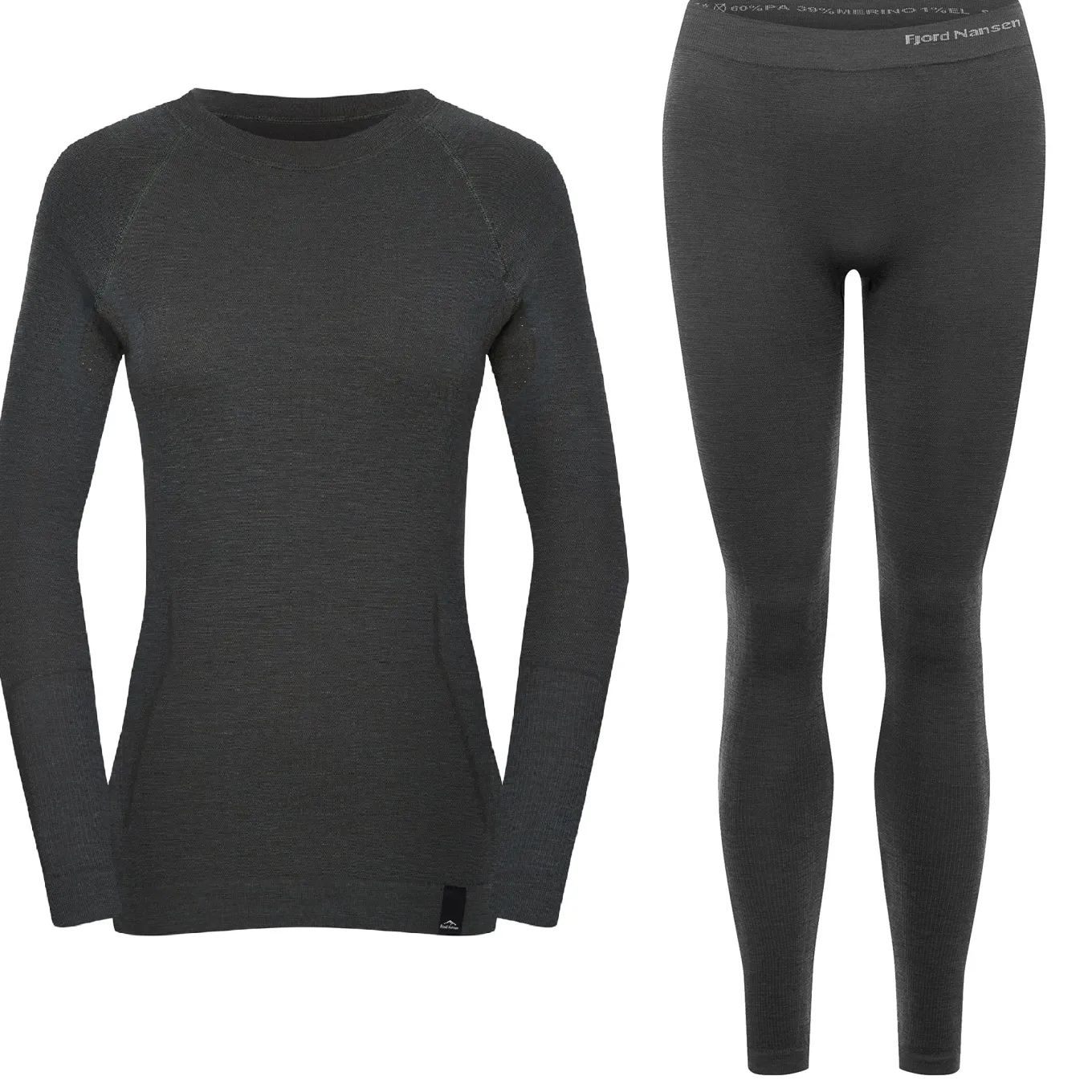 Fjord Nansen Bielizna|Zestaw bielizny OXIVA MERINO WOMEN oaky red